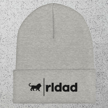 RLDAD Black Cuffed Beanie