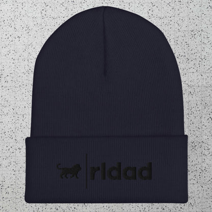 RLDAD Black Cuffed Beanie