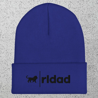 RLDAD Black Cuffed Beanie