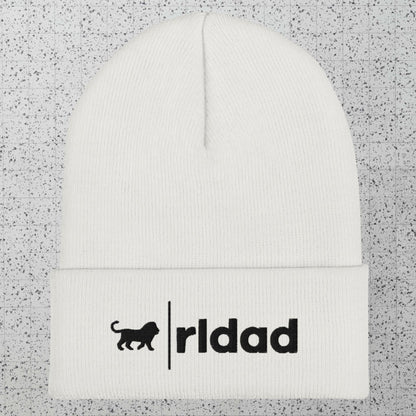 RLDAD Black Cuffed Beanie