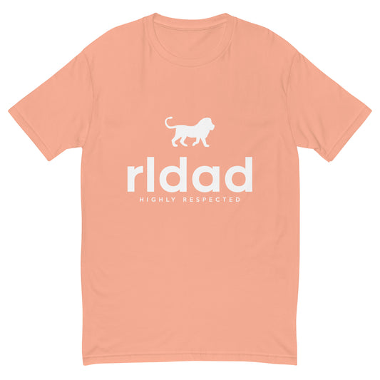 RLDAD white letter T-shirt (desert pink)