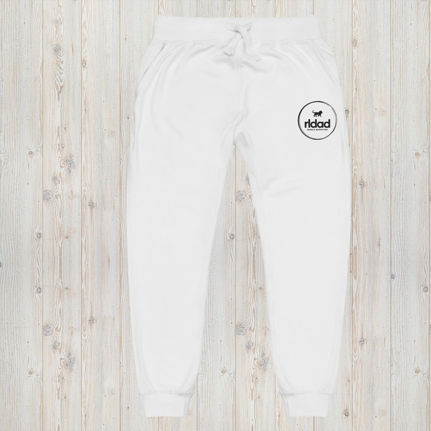 White Premium fleece sweatpants