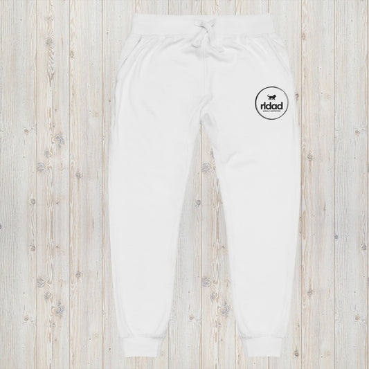 White Premium fleece sweatpants