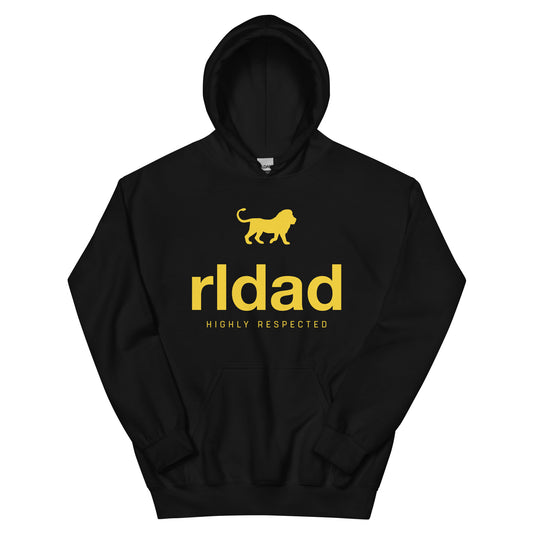 Black/yellow RLDAD hoodie