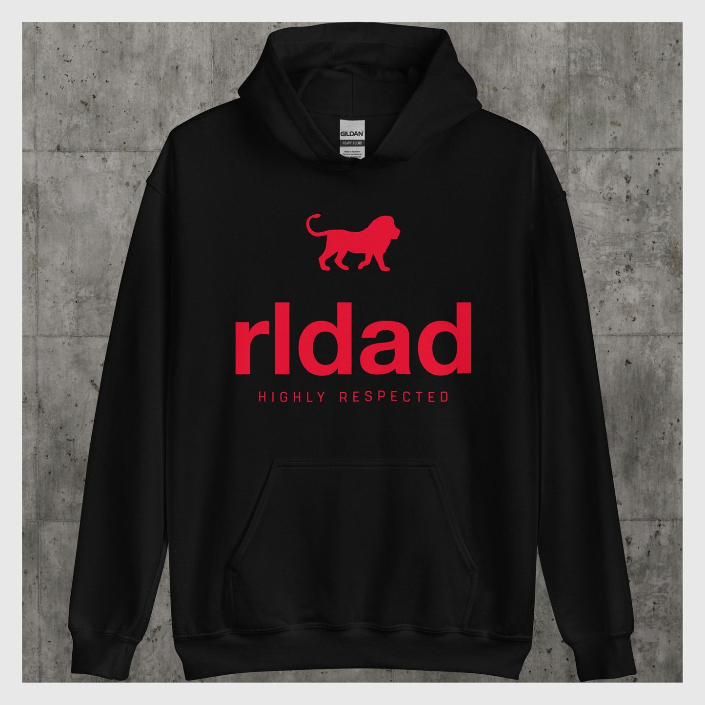 Black/Red Unisex Hoodie