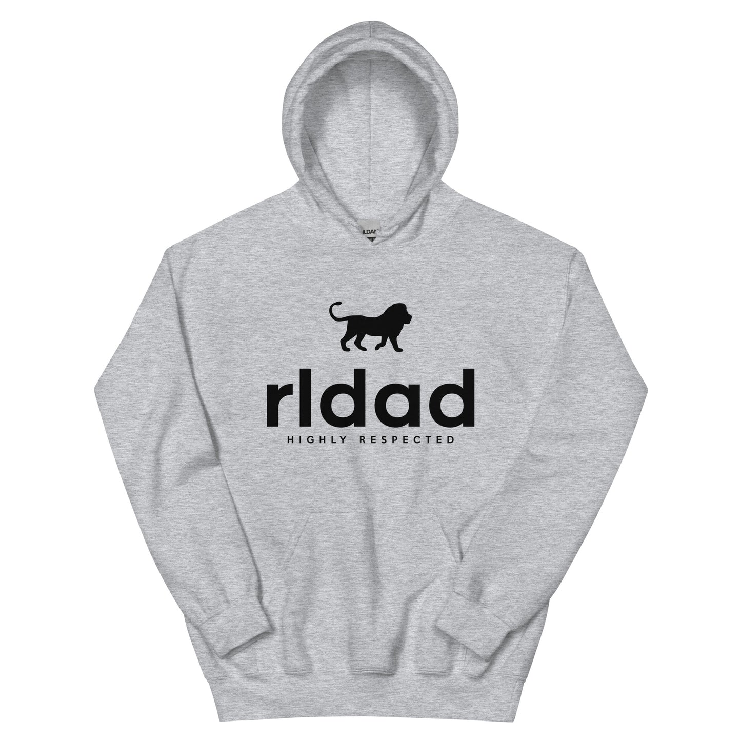 Heather gray unisex hoodie