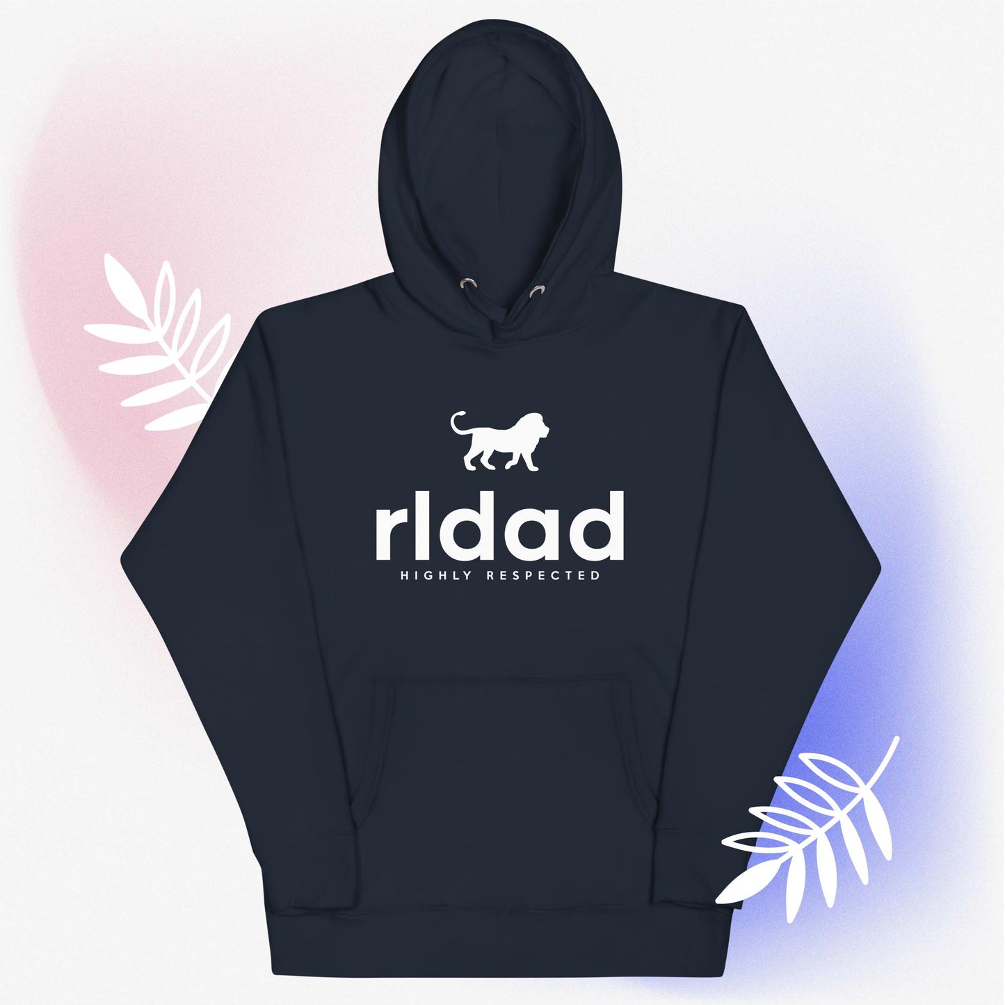 Navy/white RLDAD hoodie