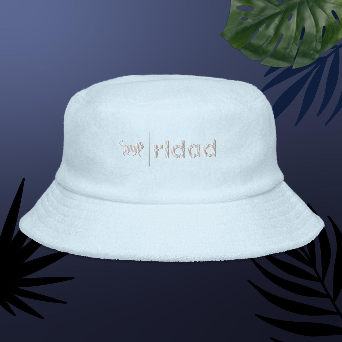 RLD terry cloth bucket hat