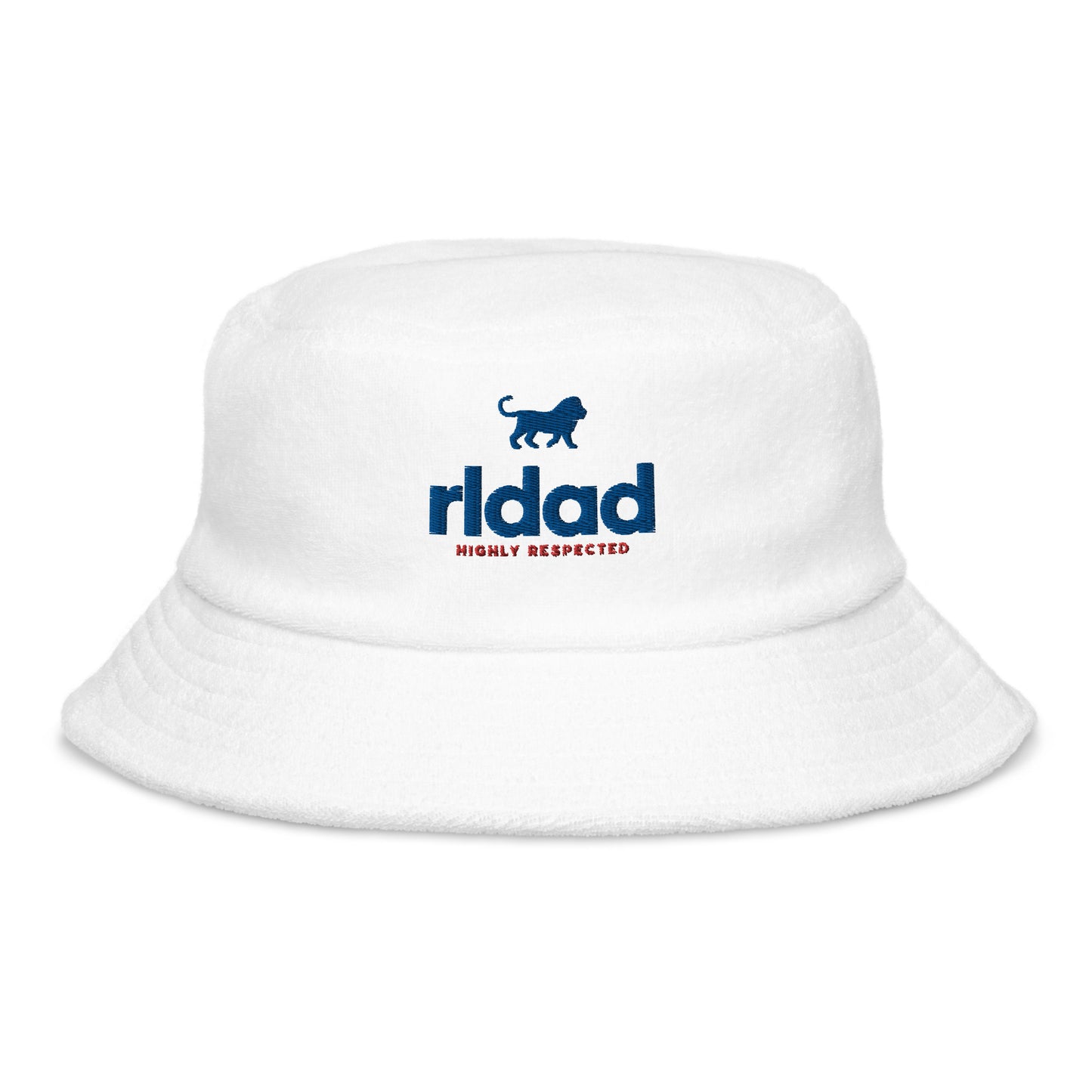 RLD terry cloth bucket hat